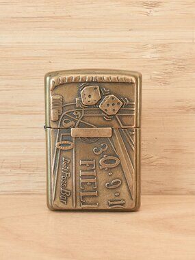 1999 Zippo Lighter Barrett Smythe Craps Design Vintage Collectible